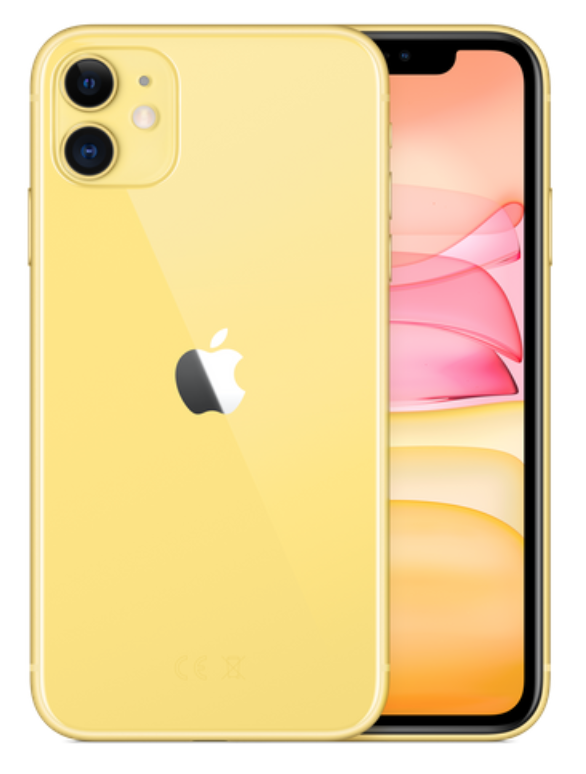 Смартфон Apple iPhone 11 64GB Yellow (Жёлтый) SlimBox