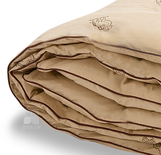 Одеяло стеганое с кантом Верби теплое Легкие сны, 140(30)02-ВШ, 140х205 см - фотография № 3