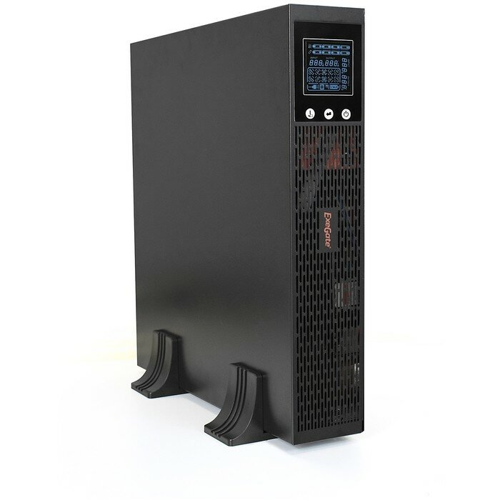 EXEGATE EP285642RUS ИБП Pure Sine Wave SinePower UHB-1000.LCD.AVR.C13.RJ.USB.2U <1000VA 800W, LCD, AVR, 8 IEC-C13, RJ45 11, USB, Rackmount 2U Tower, Black>