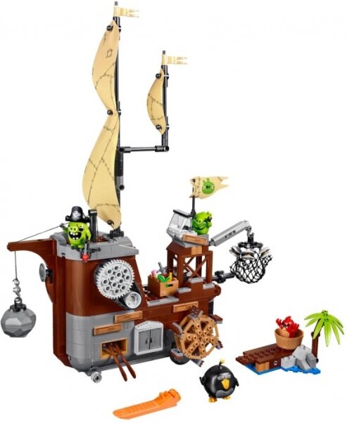 Конструктор LEGO 75825 Piggy Pirate Ship - Лего Пиратский корабль свинок