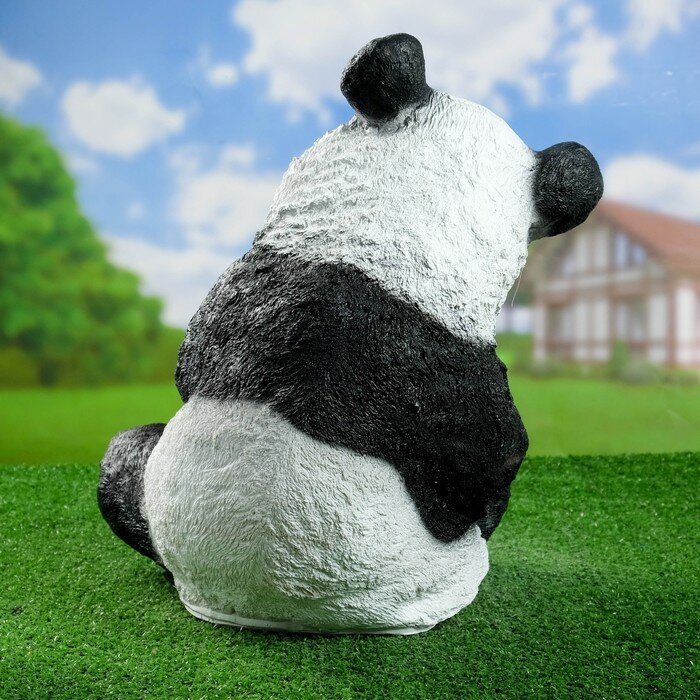 Садовая фигура "Панда" большой 47см - фотография № 3