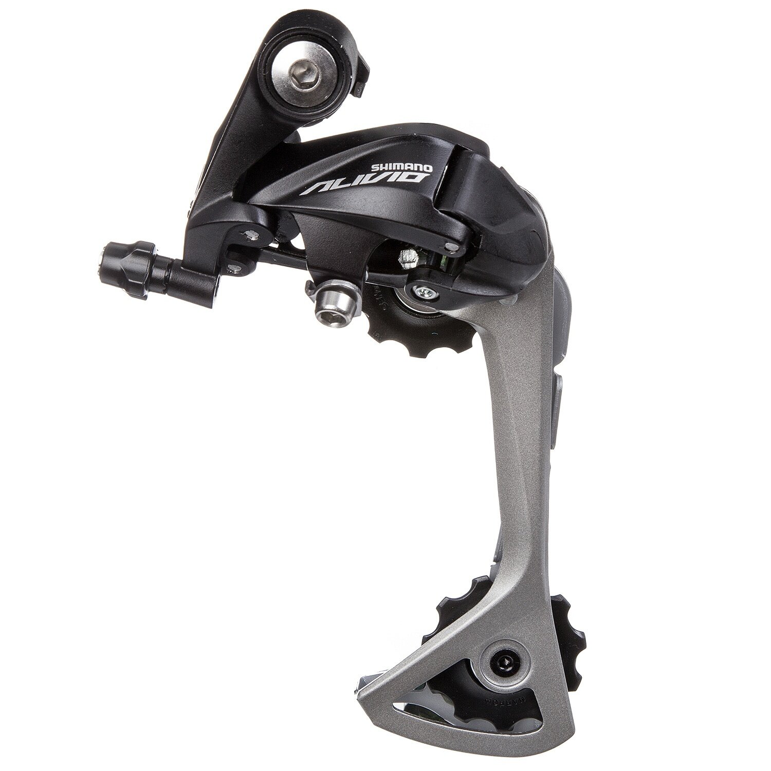 Переключатель задний велосипедный Shimano Alivio, T4000, SGS, 9 скоростей, черный