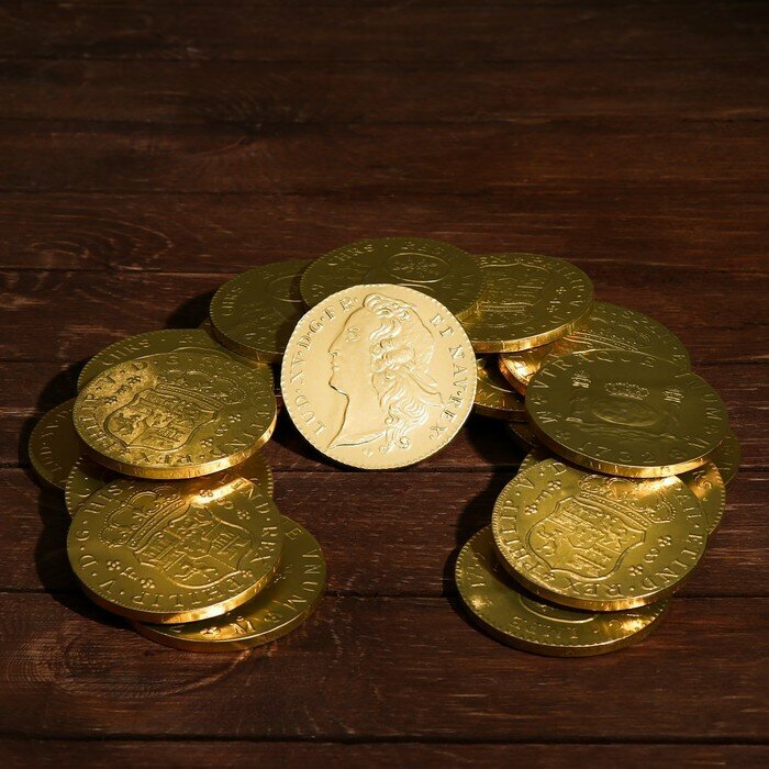 Медали шоколадные "Золото пиратов", 25 г 2123317 - фотография № 5