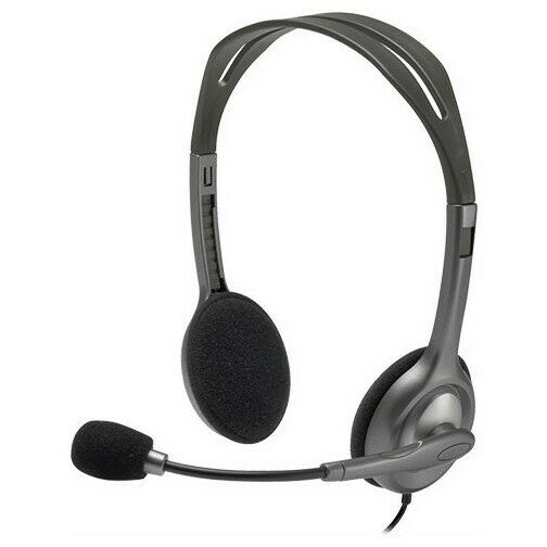 Держатели и подставки XO Гарнитура Logitech Stereo Headset H111 (981-000593/981-000594)