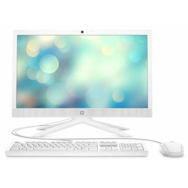  HP 21-b1022ur AiO 20.7(1920x1080)/AMD 3020e(1.2Ghz)/4096Mb/256SSDGb/noDVD/Int:AMD integrated graphics/Cam/WiFi/war 1y/Snow White/W11 + kbd/mouse