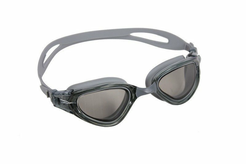 Очки для плавания серия "Комфорт" серые, цвет линзы - серый SF 0386 BRADEX