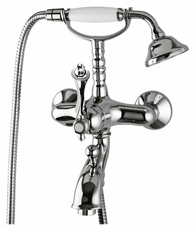 Смеситель для ванны и душа Cezares MARGOT-VDM-01-M хром