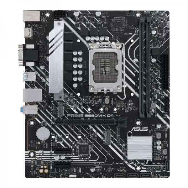 Материнская плата ASUS PRIME B660M-K D4 (LGA1700)