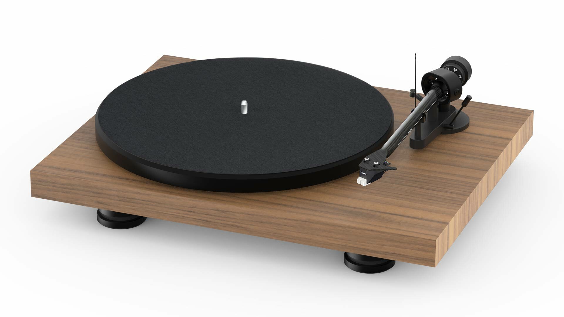 Проигрыватели винила Pro-Ject DEBUT CARBON EVO (2M Red) Walnut