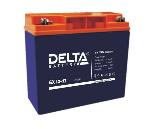 DELTA Аккумулятор Delta GX 12-17