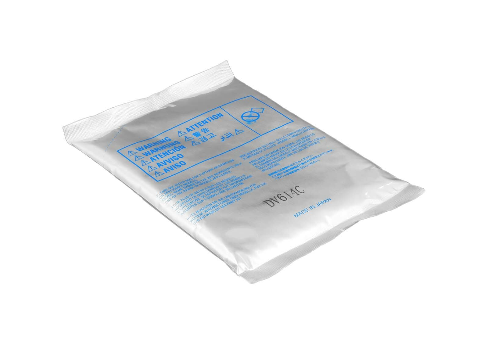 Девелопер DV-614C для Konica Minolta AccurioPrint C3070L, C4065, Bizhub PRO C1060L 630 г Grafit голубой