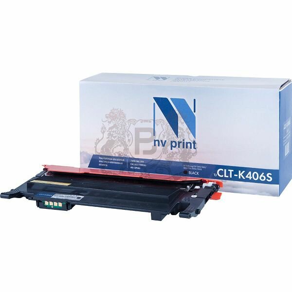Картридж NV Print CLT-K406S Black