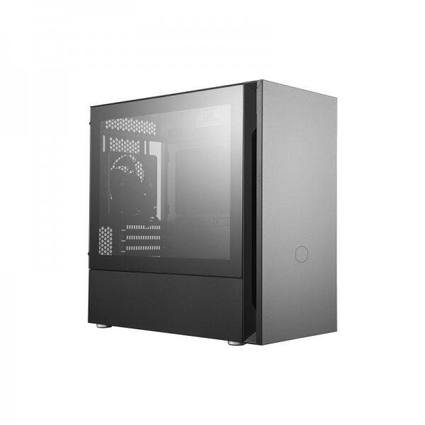 Корпус COOLER MASTER Silencio S400 TG, mATX, без БП, черный (MCS-S400-KG5N-S00)