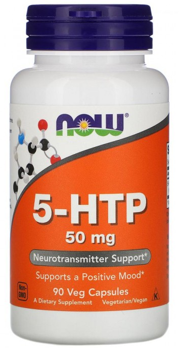 NOW 5-HTP 50 mg, 90 .