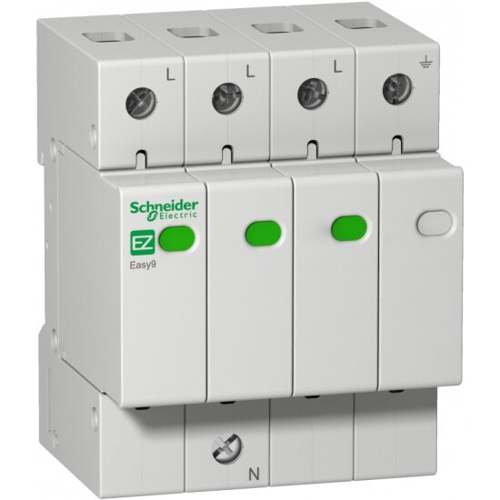 Ограничитель перенапряжения SCHNEIDER ELECTRIC EASY9 3П+H 20кА 400В =S=