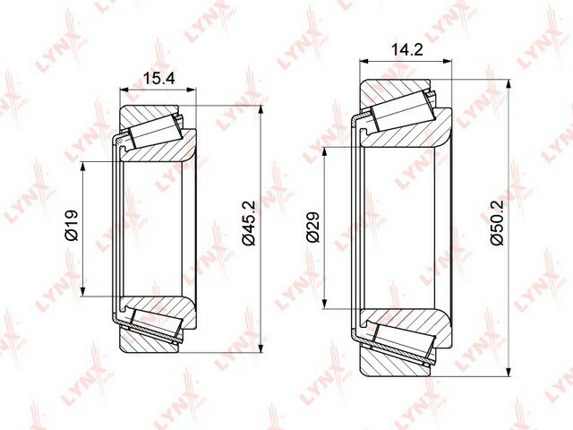 Подшипник ступицы задний AUDI A4 1.6-2.8 95-00 / A6 1.8-2.8 94-97 / 80 1.4-2.0 >94 / 100 1.8-2.8 >94 VW Caddy II 1.4-1.9D 95-04 WB-1276