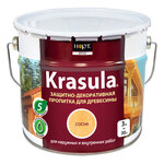 Krasula 3л сосна, защитно-декоративный состав для дерева и древесины Красула, пропитка, лазурь - изображение