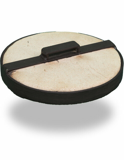 Камень - жароотсекатель для тандыра из шамотной глины (диаметр 27 см)