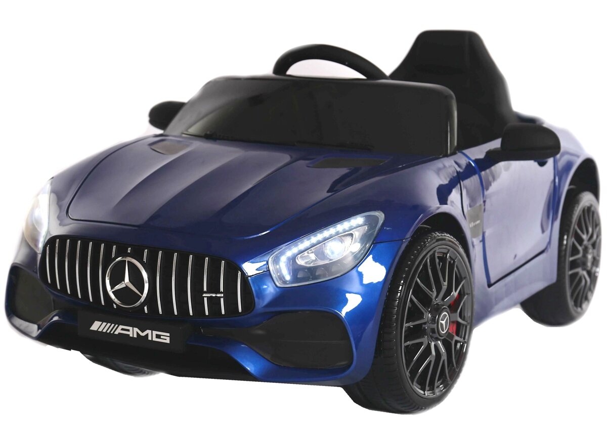 RIVERTOYS электромобиль Mercedes-Benz AMG GT O008OO с дистанционным управлением - синий глянец