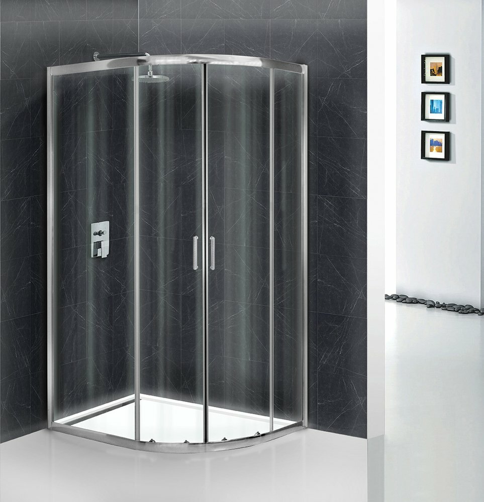 Душевой уголок Belbagno UNO-195-RH-2-100/80-C-Cr