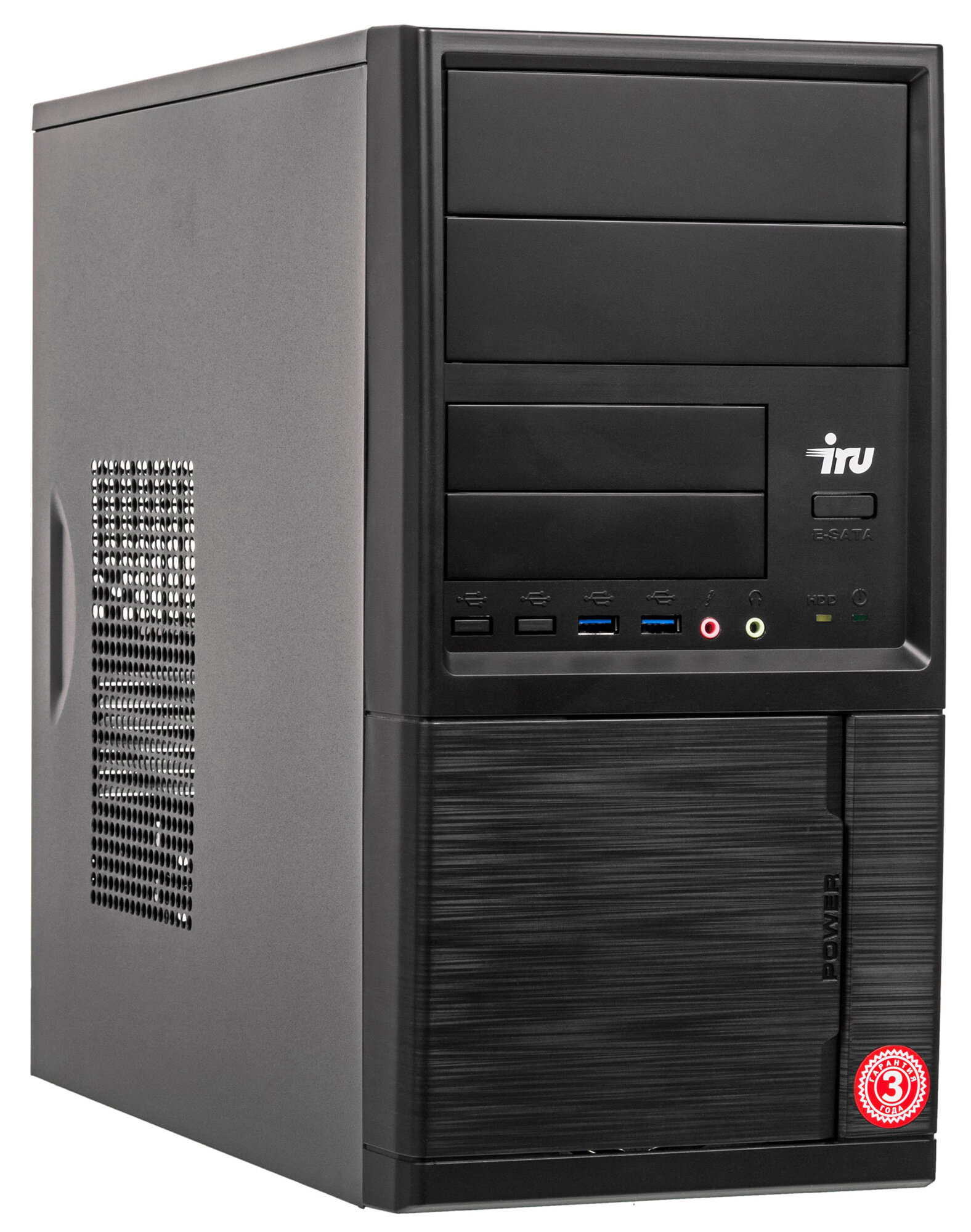 ПК iRU Office 612 MT (Pentium Gold G6400/4Gb/240GbSSD/Graphics 610/400W/Free DOS)