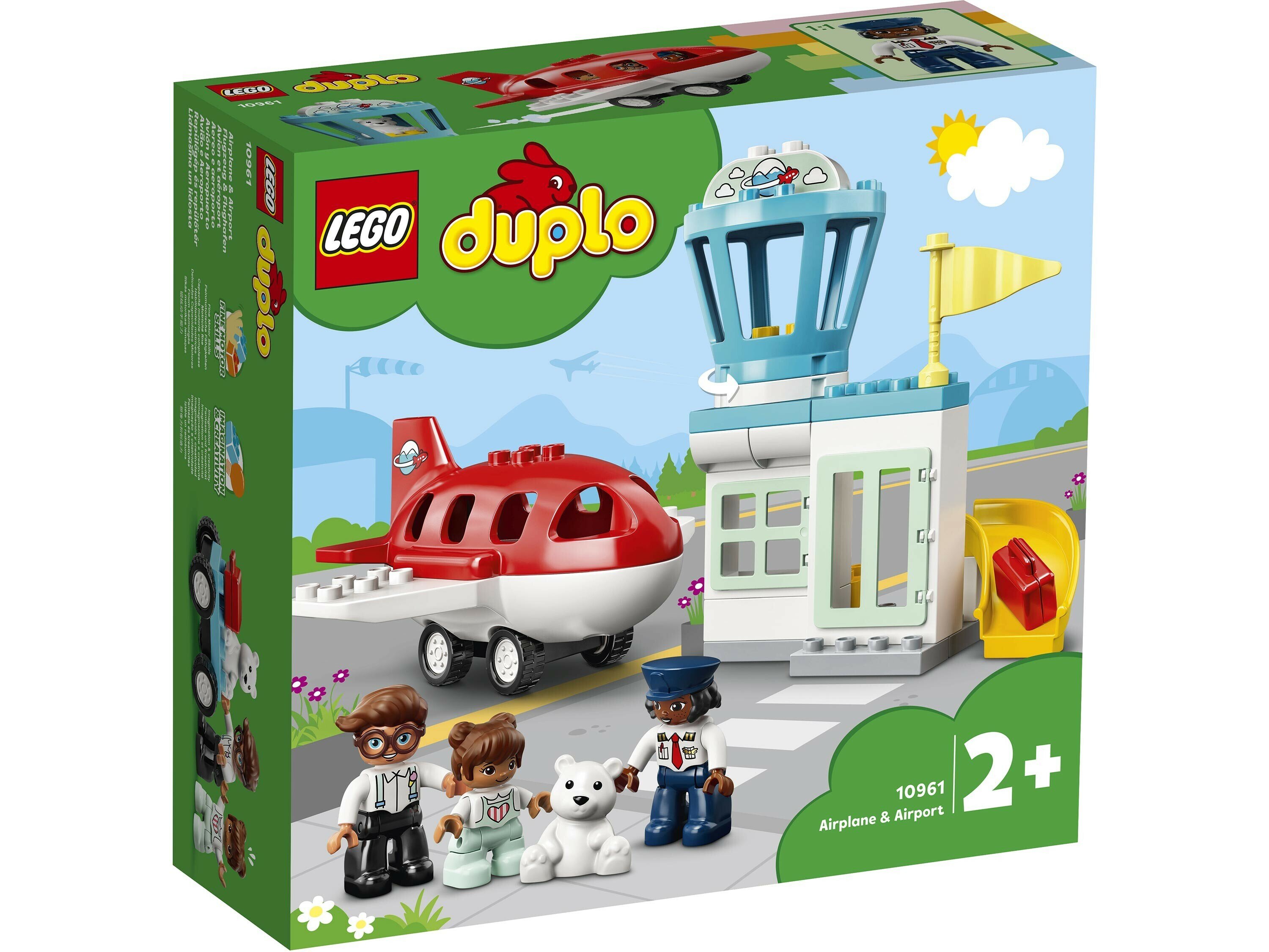 Конструктор Lego DUPLO Самолет и аэропорт 10961