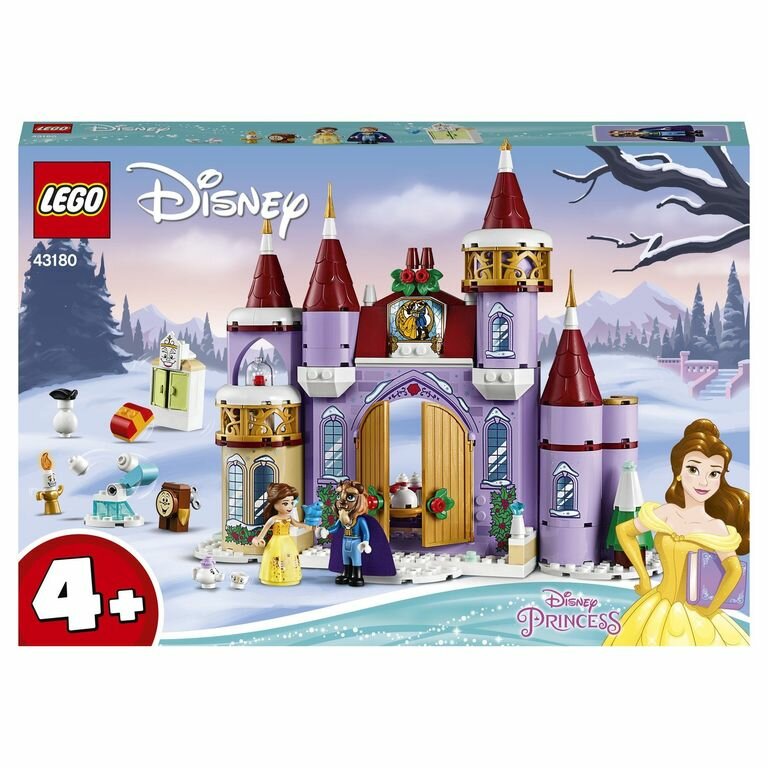LEGO Disney Princess Конструктор Зимний праздник в замке Белль, 43180