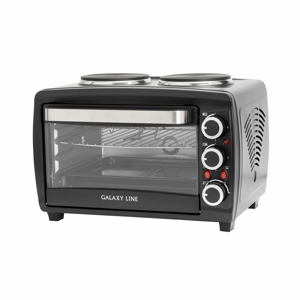 Мини-печь Galaxy GL 2606 black