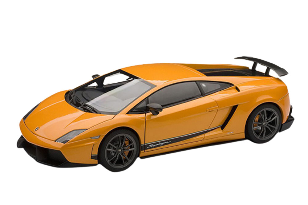 LAMBORGHINI GALLARDO LP570 4 SUPERLEGGERA 2010 ORANGE METALLIC - фотография № 1