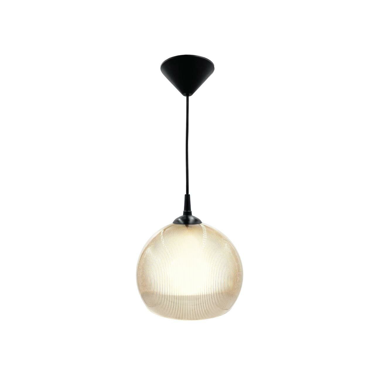 фото 16-61 (НСБ 12-60-258) Светильник декоративный, подвесной, двойной плафон, 230В 50Гц, 1хЕ27, мах60Вт,