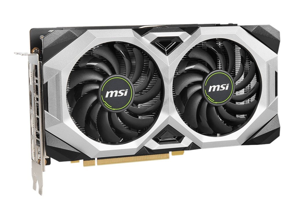 Видеокарта MSI GeForce RTX 2060 1680Mhz PCI-E 3.0 12288Mb 14000Mhz 192 bit HDMI 3xDP RTX 2060 Ventus 12G OC