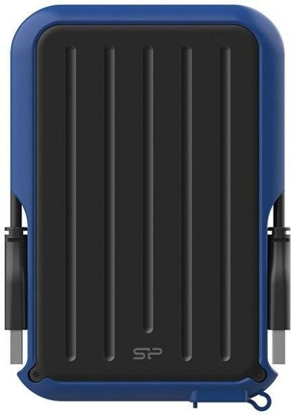 Внешний жесткий диск 2.5 5 Tb USB 3.0 Silicon Power Armor A66 синий черный