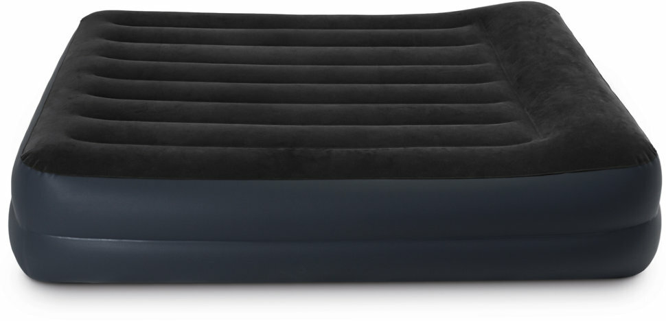 64124NP Кровать-матрас "QUEEN PILLOW REST RAISED AIRBED WITH FIBER-TECH BIP", 203х152х42см, эл/н220V