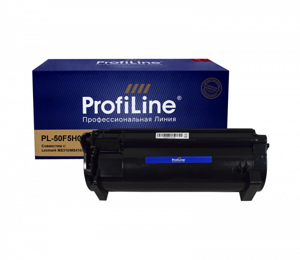 Картридж PL-50F5X00 для принтеров Lexmark MS610dn/MS410dn/MS510dn/MS410d/MS610dte/MS610de 10000 копий ProfiLine