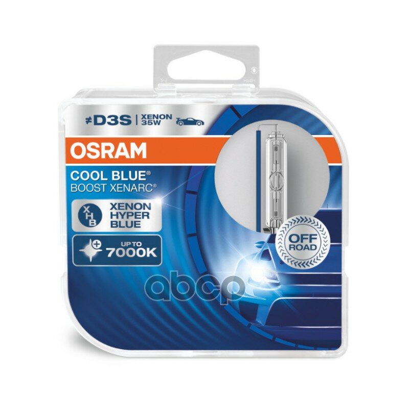 Osram^66340cbb-Hcb Лампа Ксенон D4s 42v 35w Xenarc Cool Blue Boost 7000k Pk32d-5, Карт.2 Шт. Osram арт. 66340CBB-HCB