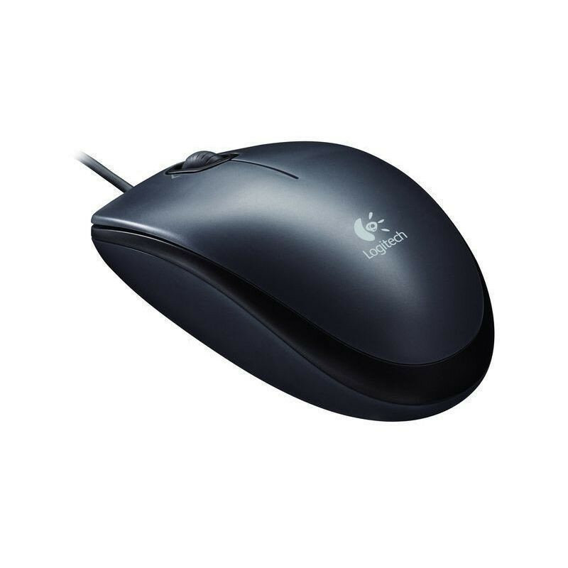 Мышь компьютерная Logitech M100 черная 910-005003 321712