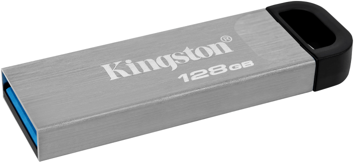 USB Flash накопитель 128Gb Kingston DataTraveler Kyson DTKN/128GB USB Flash, 128 Гб, USB 3.2 Gen 1, чтение: 200 Мб/с, запись: 60 Мб/с, выдвижной разъем