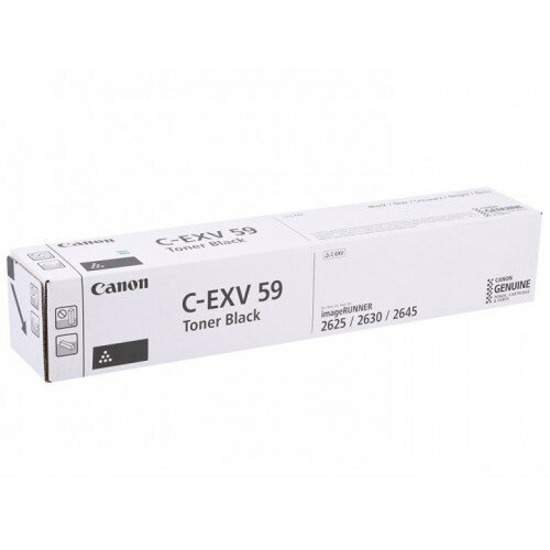 Canon Тонер C-EXV 59 черный для iR 2625 2630 2645, 30К О 3760C002