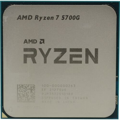 Процессор AMD Ryzen 7 5700G AM4 8 x 3800 МГц