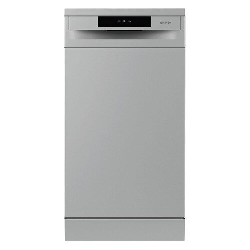 Посудомоечная машина Gorenje GS520E15S, узкая, напольная, 44.8см, загрузка 9 комплектов, нержавеющая сталь