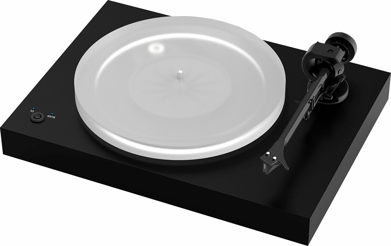 Проигрыватель виниловых дисков Pro-Ject X2 черный матовый