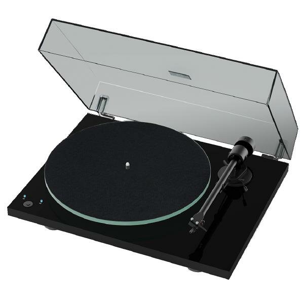 Виниловый проигрыватель Pro-Ject T1 Phono SB Piano Black (OM-5e)