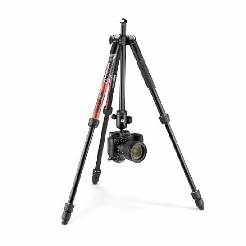 Штатив с головой красный Manfrotto MKELMII4RD-BH Element MII Aluminium