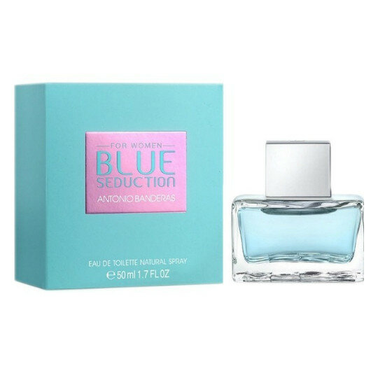 Туалетная вода Antonio Banderas женская Blue Seduction For Women 50 мл