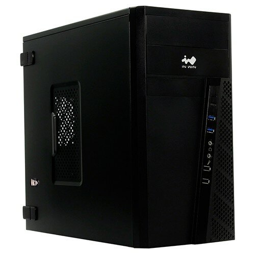 Inwin MiniTower EFS057BL RB-S500HQ70 H U3 2+U2 2+A HD + Screwless + key lock + key 3pcs 6134585