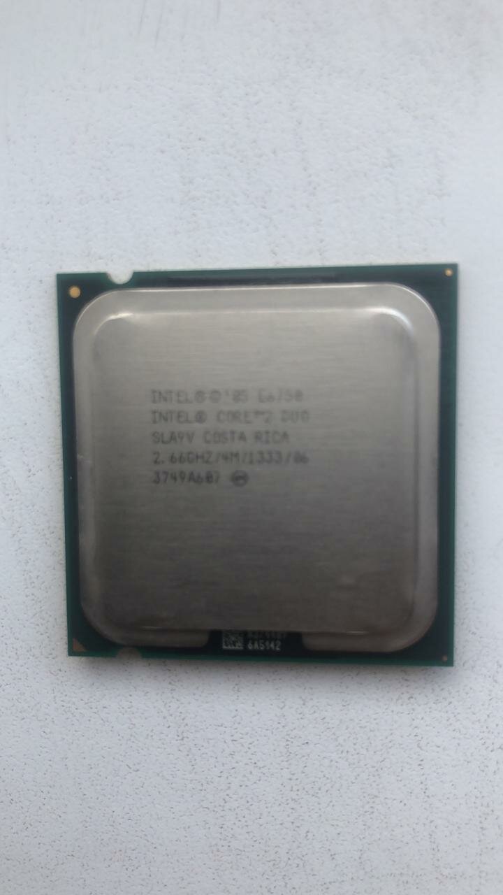 Процессор INTEL CORE 2 DUO E6750 уценка