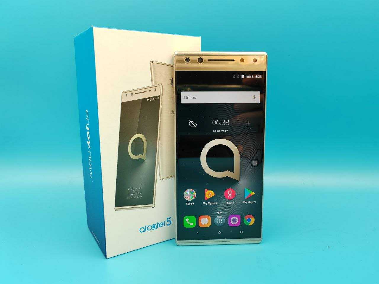Телефон Alcatel 5 5086D, 3ГБ/32 ГБ/Android™ 7.0 Nougat/3000 мА·ч