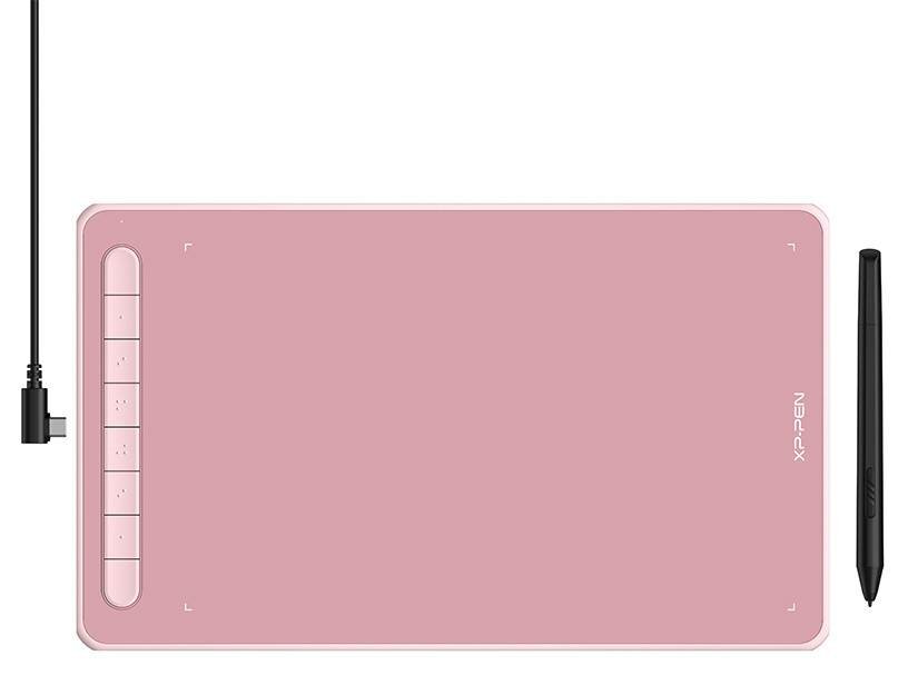 Графический планшет XPPen Deco Deco L Pink розовый (it1060_pk)