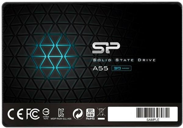 Накопитель SSD Silicon Power SATA III 128Gb SP128GBSS3A55S25 Ace A55 2.5