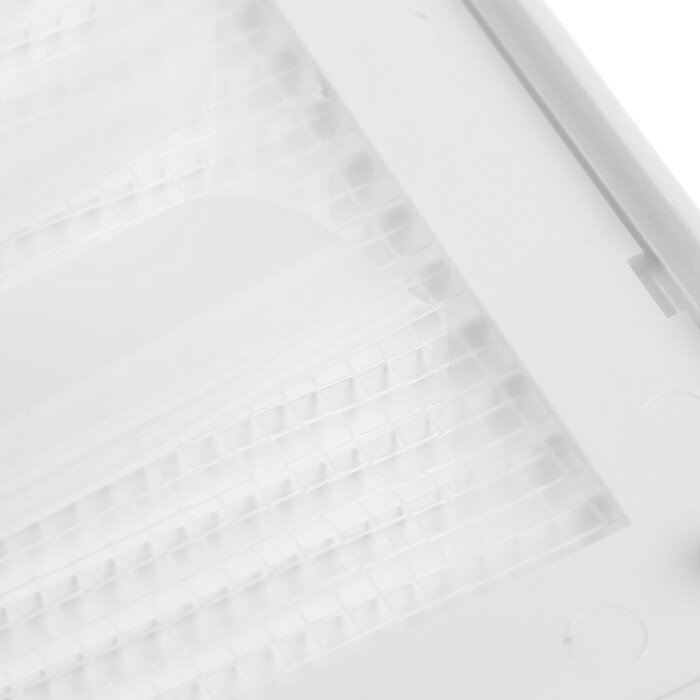 Решетка вентиляционная ZEIN Люкс ЛР170-ОК, 170 x 170 мм, сетка, разъемная, обратный клапан - фотография № 3
